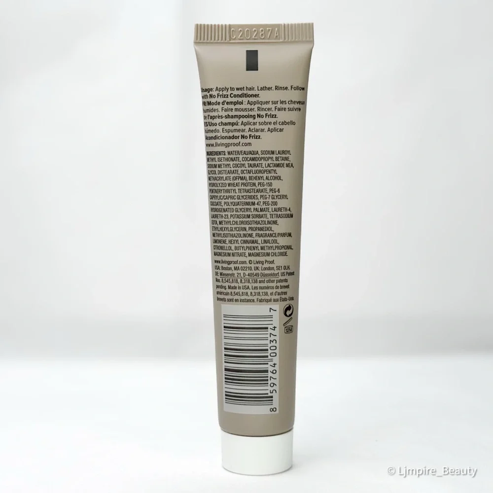 🆕 LIVING PROOF 3 pc Travel Set of No Frizz Shampoo, Conditioner & De-Frizzer